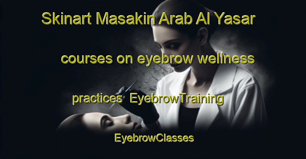Skinart Masakin Arab Al Yasar courses on eyebrow wellness practices | EyebrowTraining | EyebrowClasses | SkinartTraining-Egypt