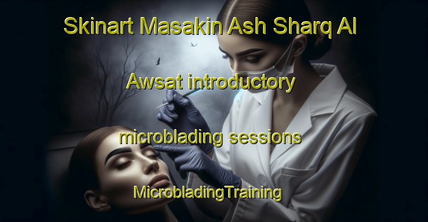 Skinart Masakin Ash Sharq Al Awsat introductory microblading sessions | MicrobladingTraining | MicrobladingClasses | SkinartTraining-Egypt