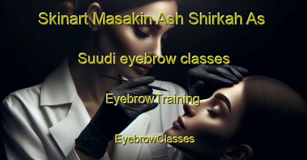 Skinart Masakin Ash Shirkah As Suudi eyebrow classes | EyebrowTraining | EyebrowClasses | SkinartTraining-Egypt