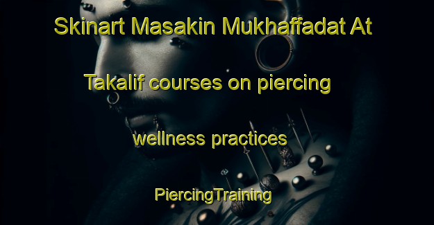 Skinart Masakin Mukhaffadat At Takalif courses on piercing wellness practices | #PiercingTraining #PiercingClasses #SkinartTraining-Egypt