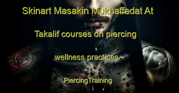 Skinart Masakin Mukhaffadat At Takalif courses on piercing wellness practices | #PiercingTraining #PiercingClasses #SkinartTraining-Egypt