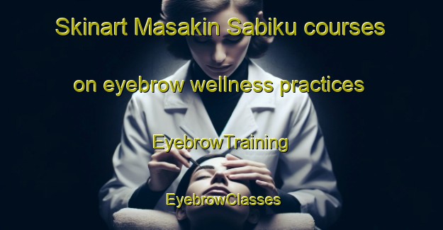 Skinart Masakin Sabiku courses on eyebrow wellness practices | EyebrowTraining | EyebrowClasses | SkinartTraining-Egypt