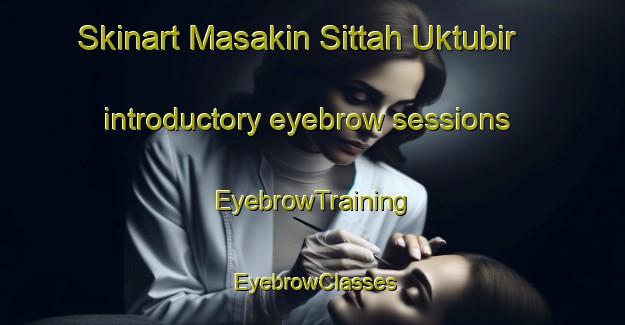 Skinart Masakin Sittah Uktubir introductory eyebrow sessions | EyebrowTraining | EyebrowClasses | SkinartTraining-Egypt