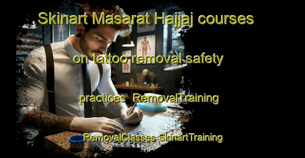 Skinart Masarat Hajjaj courses on tattoo removal safety practices | #RemovalTraining #RemovalClasses #SkinartTraining-Egypt