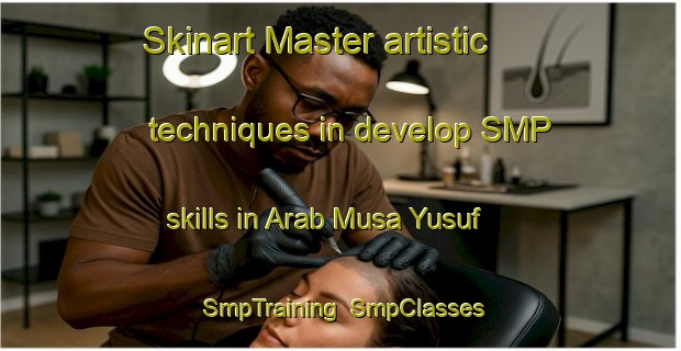 Skinart Master artistic techniques in develop SMP skills in Arab Musa Yusuf | SmpTraining | SmpClasses | SkinartTraining-Egypt