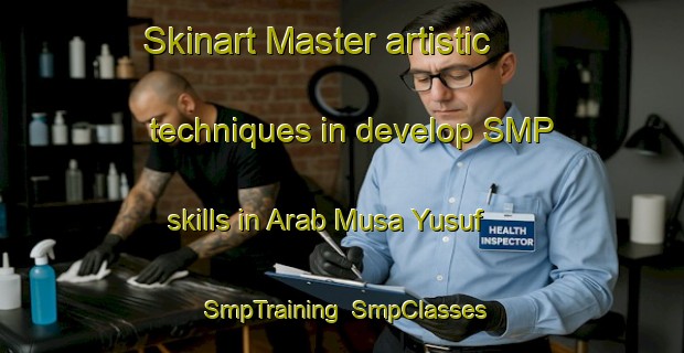Skinart Master artistic techniques in develop SMP skills in Arab Musa Yusuf | SmpTraining | SmpClasses | SkinartTraining-Egypt