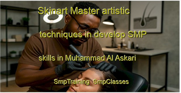 Skinart Master artistic techniques in develop SMP skills in Muhammad Al Askari | SmpTraining | SmpClasses | SkinartTraining-Egypt