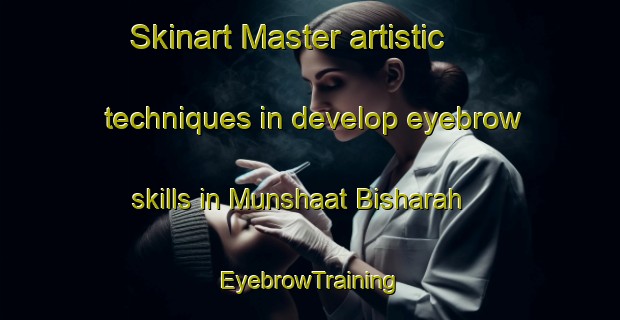 Skinart Master artistic techniques in develop eyebrow skills in Munshaat Bisharah | EyebrowTraining | EyebrowClasses | SkinartTraining-Egypt
