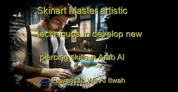 Skinart Master artistic techniques in develop new piercing skills in Arab Al Fawarisah Wa Al Itwah | PiercingTraining | PiercingClasses | SkinartTraining-Egypt