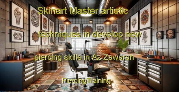 Skinart Master artistic techniques in develop new piercing skills in Az Zawarah | PiercingTraining | PiercingClasses | SkinartTraining-Egypt