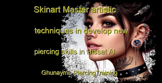 Skinart Master artistic techniques in develop new piercing skills in Hissat Al Ghunaymi | PiercingTraining | PiercingClasses | SkinartTraining-Egypt