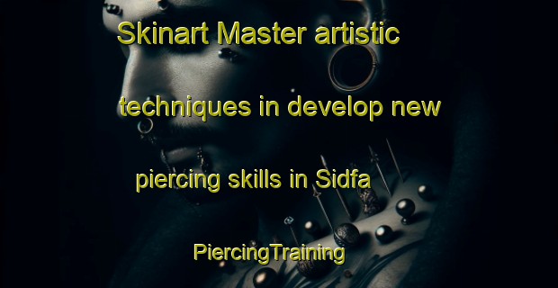 Skinart Master artistic techniques in develop new piercing skills in Sidfa | PiercingTraining | PiercingClasses | SkinartTraining-Egypt