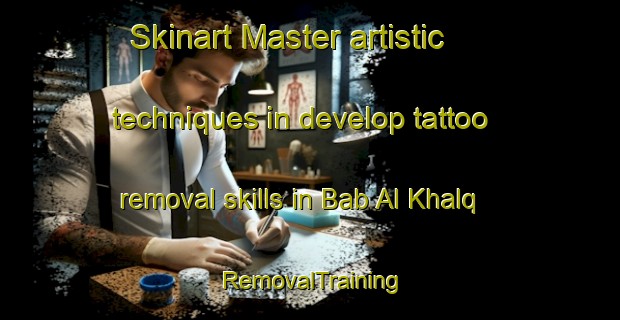 Skinart Master artistic techniques in develop tattoo removal skills in Bab Al Khalq | RemovalTraining | RemovalClasses | SkinartTraining-Egypt