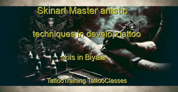 Skinart Master artistic techniques in develop tattoo skils in Biyala | #TattooTraining #TattooClasses #SkinartTraining-Egypt