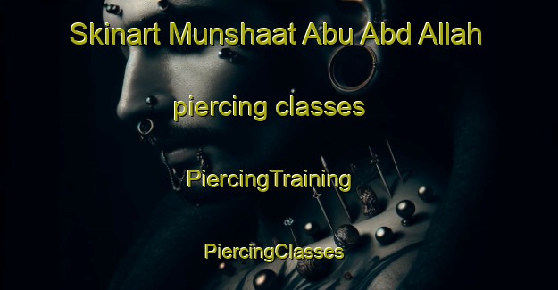 Skinart Munshaat Abu Abd Allah piercing classes | PiercingTraining | PiercingClasses | SkinartTraining-Egypt