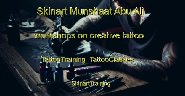 Skinart Munshaat Abu Ali workshops on creative tattoo | TattooTraining | TattooClasses | SkinartTraining-Egypt