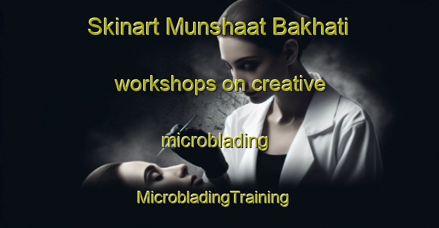 Skinart Munshaat Bakhati workshops on creative microblading | MicrobladingTraining | MicrobladingClasses | SkinartTraining-Egypt