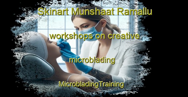 Skinart Munshaat Ramallu workshops on creative microblading | MicrobladingTraining | MicrobladingClasses | SkinartTraining-Egypt