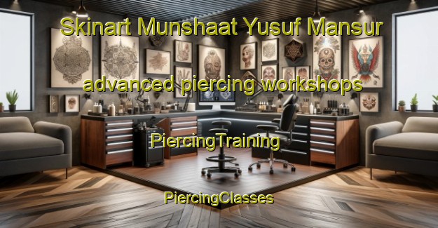 Skinart Munshaat Yusuf Mansur advanced piercing workshops | #PiercingTraining #PiercingClasses #SkinartTraining-Egypt