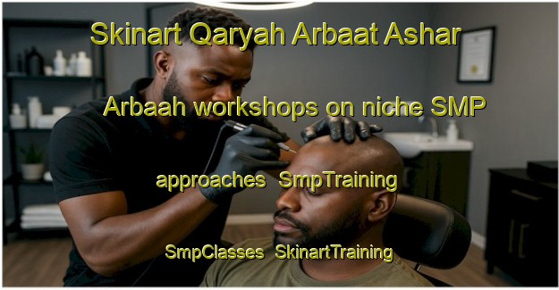 Skinart Qaryah Arbaat Ashar Arbaah workshops on niche SMP approaches | SmpTraining | SmpClasses | SkinartTraining-Egypt