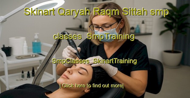Skinart Qaryah Raqm Sittah smp classes | SmpTraining | SmpClasses | SkinartTraining-Egypt