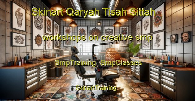 Skinart Qaryah Tisah Sittah workshops on creative smp | SmpTraining | SmpClasses | SkinartTraining-Egypt