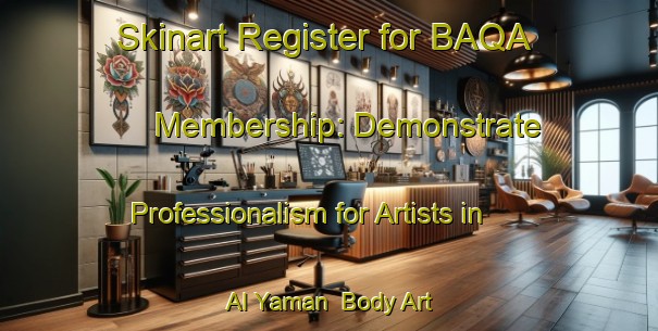 Skinart Register for BAQA Membership: Demonstrate Professionalism for Artists in Al Yaman | Body Art Qualification Authority | BAQA-Egypt