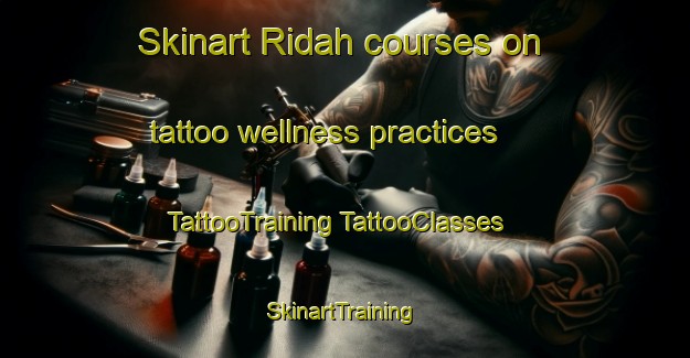 Skinart Ridah courses on tattoo wellness practices | #TattooTraining #TattooClasses #SkinartTraining-Egypt