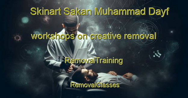 Skinart Sakan Muhammad Dayf workshops on creative removal | RemovalTraining | RemovalClasses | SkinartTraining-Egypt