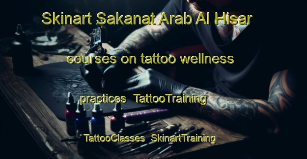 Skinart Sakanat Arab Al Hisar courses on tattoo wellness practices | TattooTraining | TattooClasses | SkinartTraining-Egypt