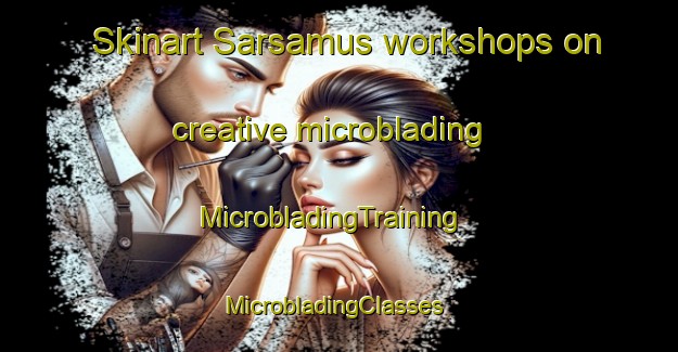 Skinart Sarsamus workshops on creative microblading | MicrobladingTraining | MicrobladingClasses | SkinartTraining-Egypt