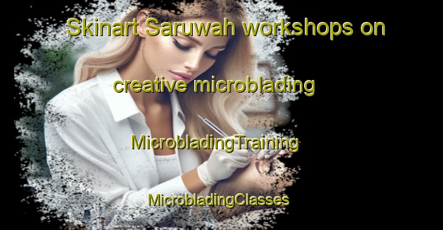 Skinart Saruwah workshops on creative microblading | MicrobladingTraining | MicrobladingClasses | SkinartTraining-Egypt