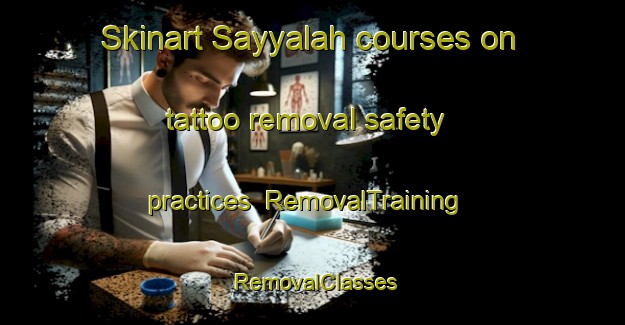 Skinart Sayyalah courses on tattoo removal safety practices | RemovalTraining | RemovalClasses | SkinartTraining-Egypt