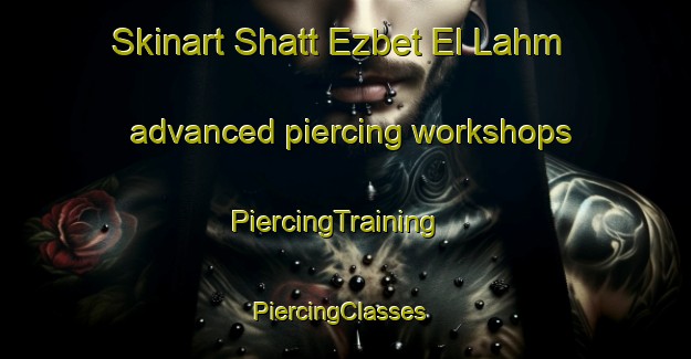 Skinart Shatt Ezbet El Lahm advanced piercing workshops | PiercingTraining | PiercingClasses | SkinartTraining-Egypt