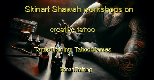 Skinart Shawah workshops on creative tattoo | TattooTraining | TattooClasses | SkinartTraining-Egypt