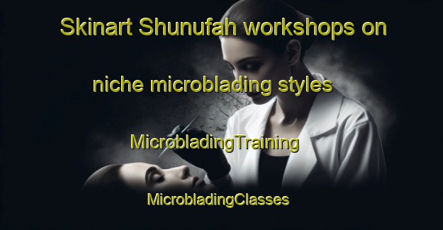 Skinart Shunufah workshops on niche microblading styles | MicrobladingTraining | MicrobladingClasses | SkinartTraining-Egypt