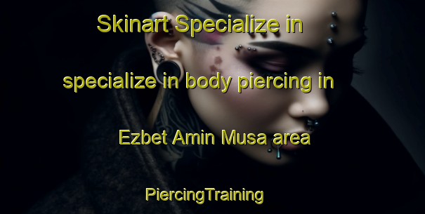 Skinart Specialize in specialize in body piercing in Ezbet Amin Musa area | PiercingTraining | PiercingClasses | SkinartTraining-Egypt