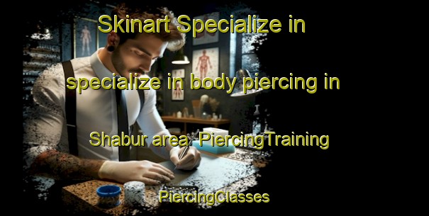 Skinart Specialize in specialize in body piercing in Shabur area | #PiercingTraining #PiercingClasses #SkinartTraining-Egypt