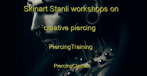 Skinart Stanli workshops on creative piercing | PiercingTraining | PiercingClasses | SkinartTraining-Egypt