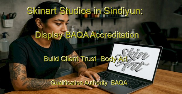 Skinart Studios in Sindiyun: Display BAQA Accreditation - Build Client Trust | Body Art Qualification Authority | BAQA-Egypt