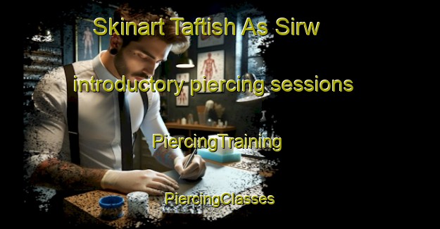 Skinart Taftish As Sirw introductory piercing sessions | #PiercingTraining #PiercingClasses #SkinartTraining-Egypt