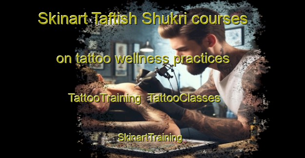 Skinart Taftish Shukri courses on tattoo wellness practices | TattooTraining | TattooClasses | SkinartTraining-Egypt