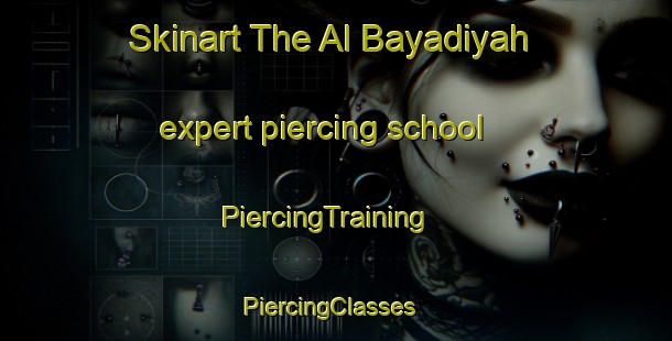 Skinart The Al Bayadiyah expert piercing school | PiercingTraining | PiercingClasses | SkinartTraining-Egypt