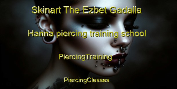Skinart The Ezbet Gadalla Hanna piercing training school | PiercingTraining | PiercingClasses | SkinartTraining-Egypt