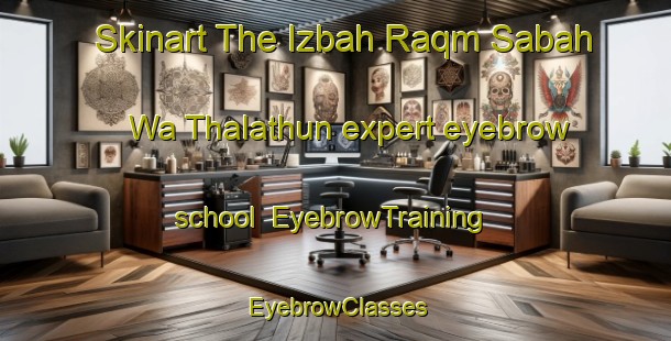 Skinart The Izbah Raqm Sabah Wa Thalathun expert eyebrow school | EyebrowTraining | EyebrowClasses | SkinartTraining-Egypt
