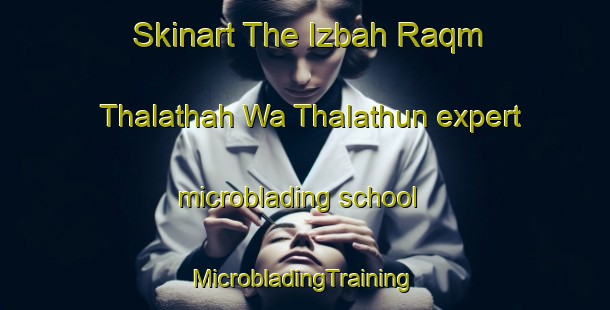 Skinart The Izbah Raqm Thalathah Wa Thalathun expert microblading school | #MicrobladingTraining #MicrobladingClasses #SkinartTraining-Egypt