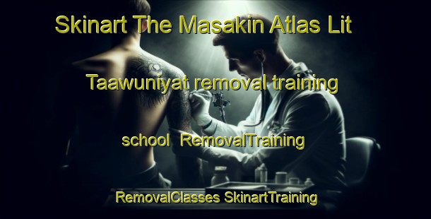 Skinart The Masakin Atlas Lit Taawuniyat removal training school | #RemovalTraining #RemovalClasses #SkinartTraining-Egypt