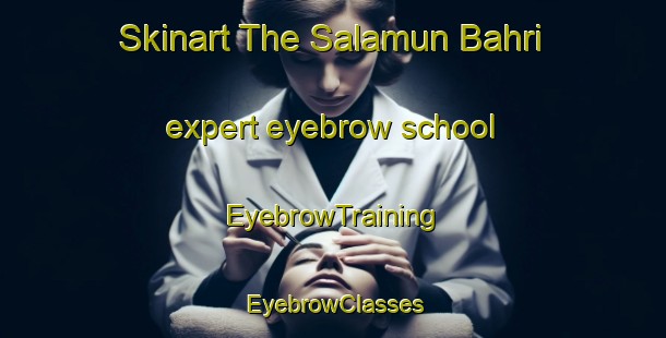 Skinart The Salamun Bahri expert eyebrow school | EyebrowTraining | EyebrowClasses | SkinartTraining-Egypt