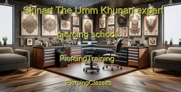 Skinart The Umm Khunan expert piercing school | PiercingTraining | PiercingClasses | SkinartTraining-Egypt