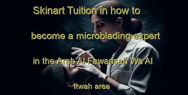 Skinart Tuition in how to become a microblading expert in the Arab Al Fawarisah Wa Al Itwah area | MicrobladingTraining | MicrobladingClasses | SkinartTraining-Egypt